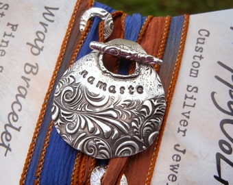 Regalo para amantes del yoga, regalo de joyería de yoga, pulsera de yoga, joyería de yoga, regalo de pulsera de yoga, joyería Namaste, regalo de pulsera Namaste, regalo de equipo de yoga