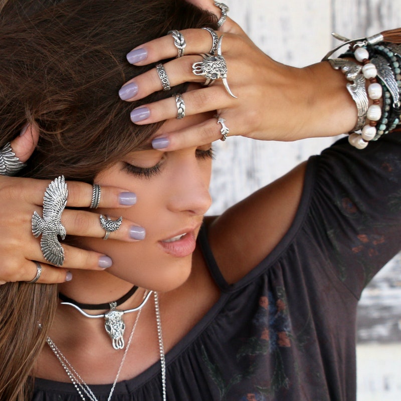 Multi Finger Ring - Etsy