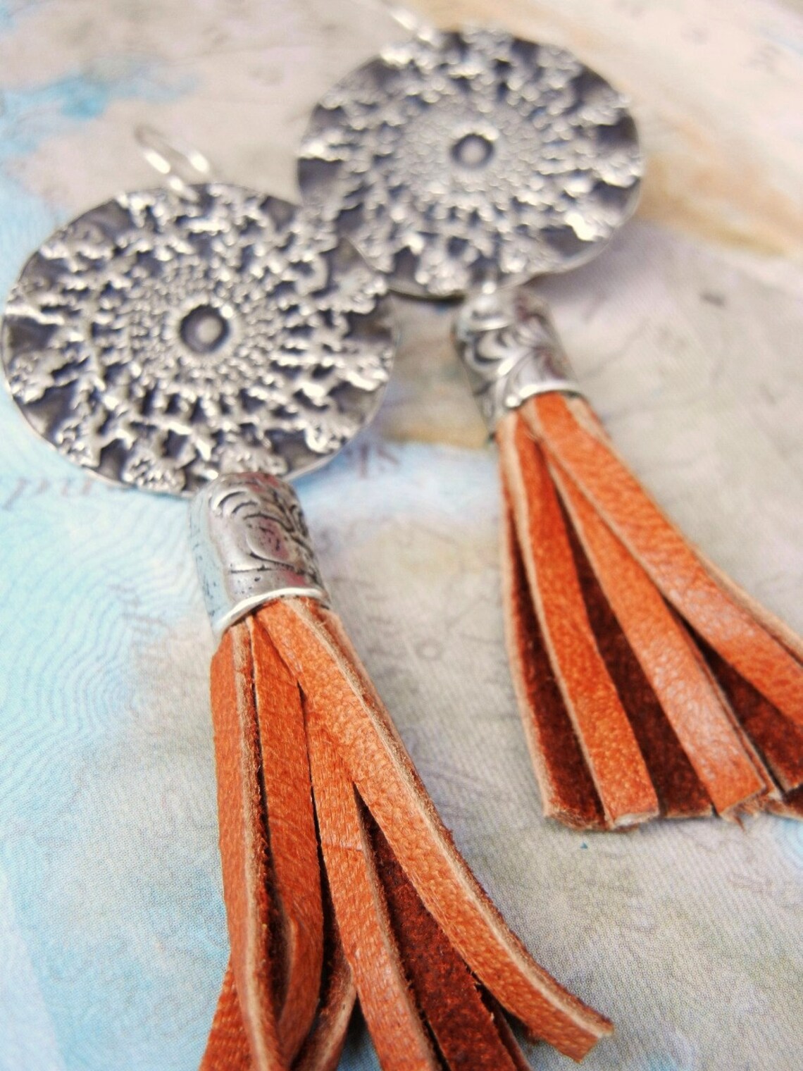 HIPPIE Jewelry Hippie Earrings Sterling Silver Hippie Etsy