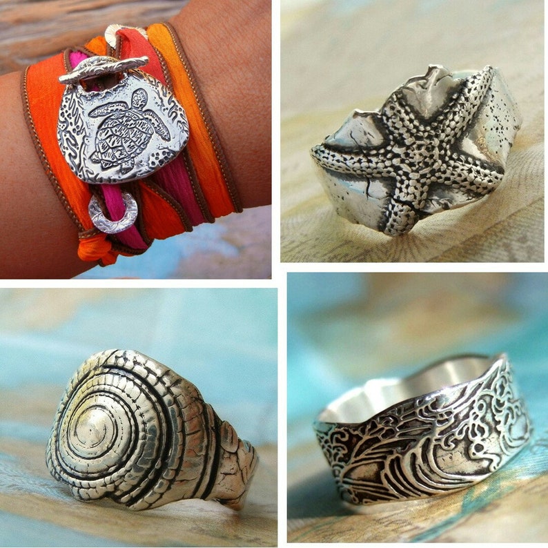 Best artisan handmade sterling silver jewelry collection by HappyGoLicky