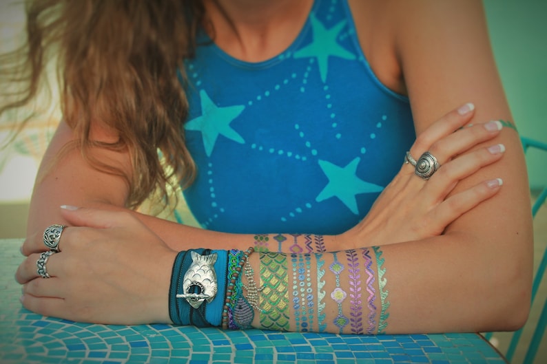 Gift ideas for teen girls for graduation, silk wrap bracelet by HappyGoLicky Jewelry