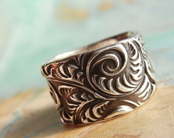 Rustic Jewelry, Rustic Ring, Rustic Silver Jewelry, Rustic Silver Ring, Handmade Rustic Jewelry, Custom Ring 4 5 6 7 8 9 10 11 12 13 14 15