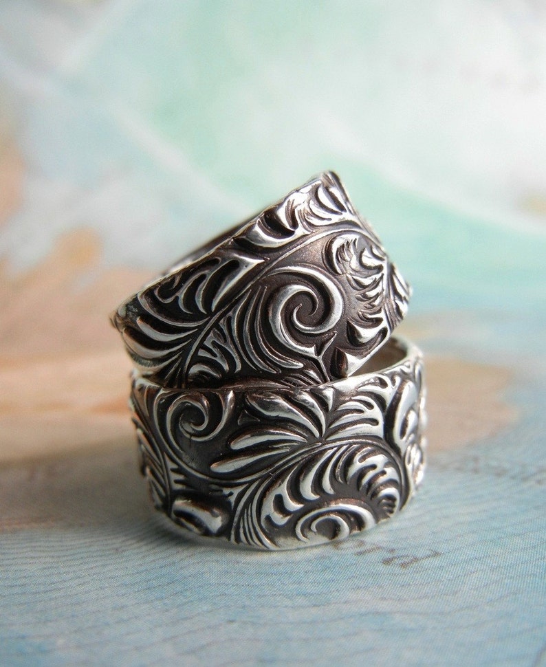 Rustic Jewelry, Rustic Ring, Rustic Silver Jewelry, Rustic Silver Ring, Handmade Rustic Jewelry, Custom Ring 4 5 6 7 8 9 10 11 12 13 14 15 image 5