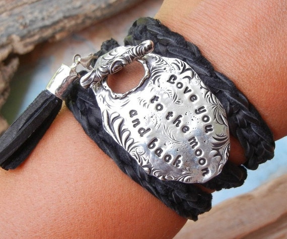 Etsy leather jewelry outlet