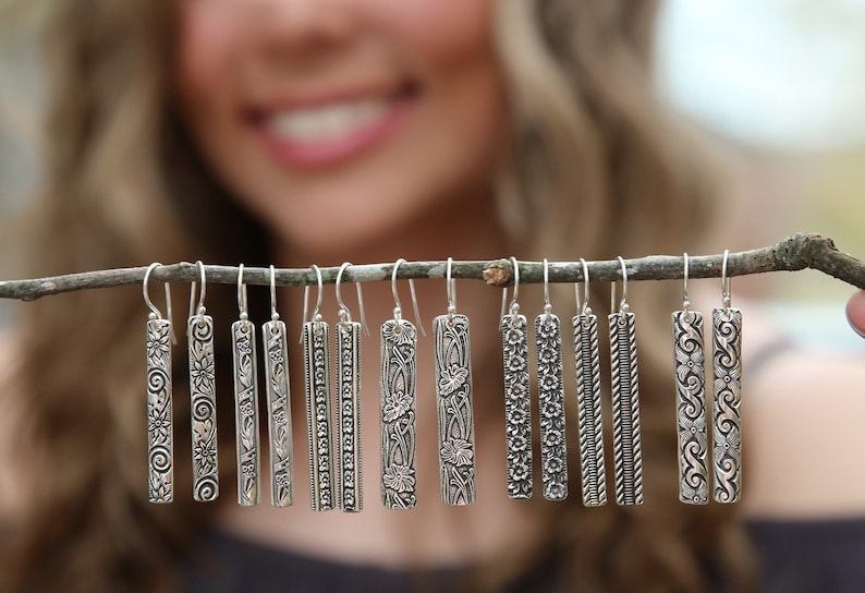 Bestselling sterling silver earrings by HappyGoLicky jewelry