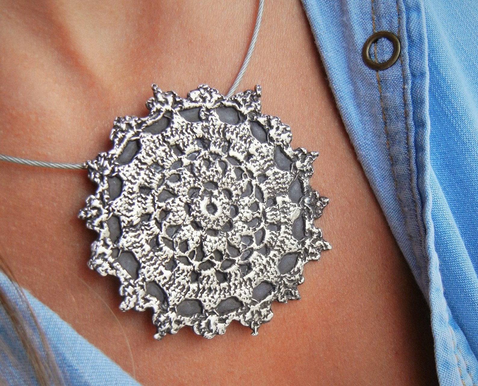 Mandala Jewelry Mandala Necklace Mandala Art Henna Necklace Etsy