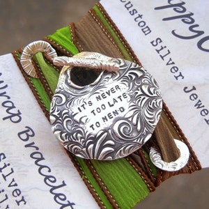 Boho fashion handmade sterling silver bracelets by HappyGoLicky Jewelry
