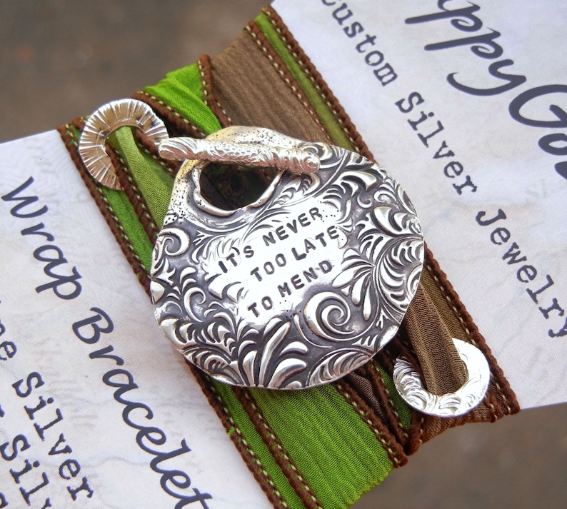 Boho fashion handmade sterling silver bracelets by HappyGoLicky Jewelry