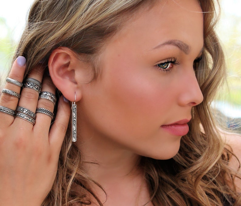 Bestselling sterling silver earrings by HappyGoLicky jewelry
