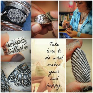 Best sterling silver handmade jewelry is by HappyGoLicky Jewelry