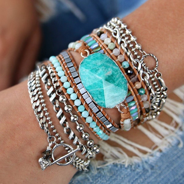 Yoga Wrap Bracelet Etsy