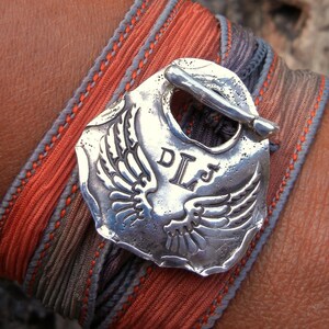 Boho fashion handmade sterling silver bracelets by HappyGoLicky Jewelry