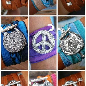 Best handmade sterling silver artisan jewelry is by HappyGoLicky Jewelry