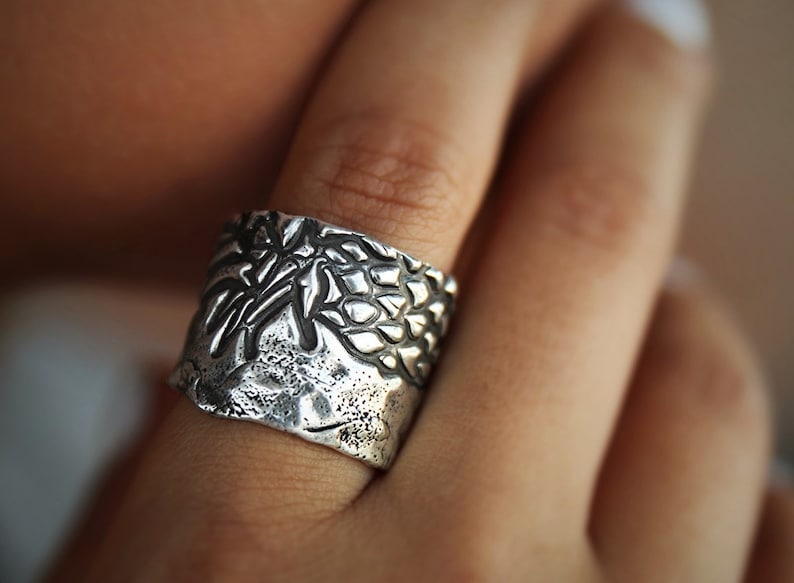 Statement Jewelry Statement Ring Sterling Silver Statement Etsy