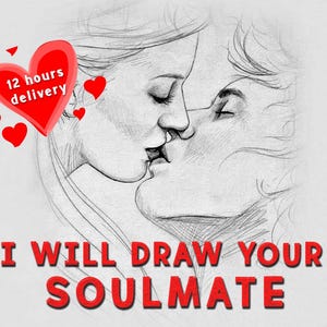 Soulmate Drawing & Tarot Reading, SAME DAY, Draw My Soulmate, Your Future Husband/Wife, Soulmate Reading, Fast Delivery