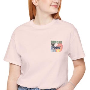 Dumpster Fire Response Team Tshirt, Emergency Team Shirt, Funny Coworker Gift, Unisex Tee, Crew Neck Top, Work Apparel