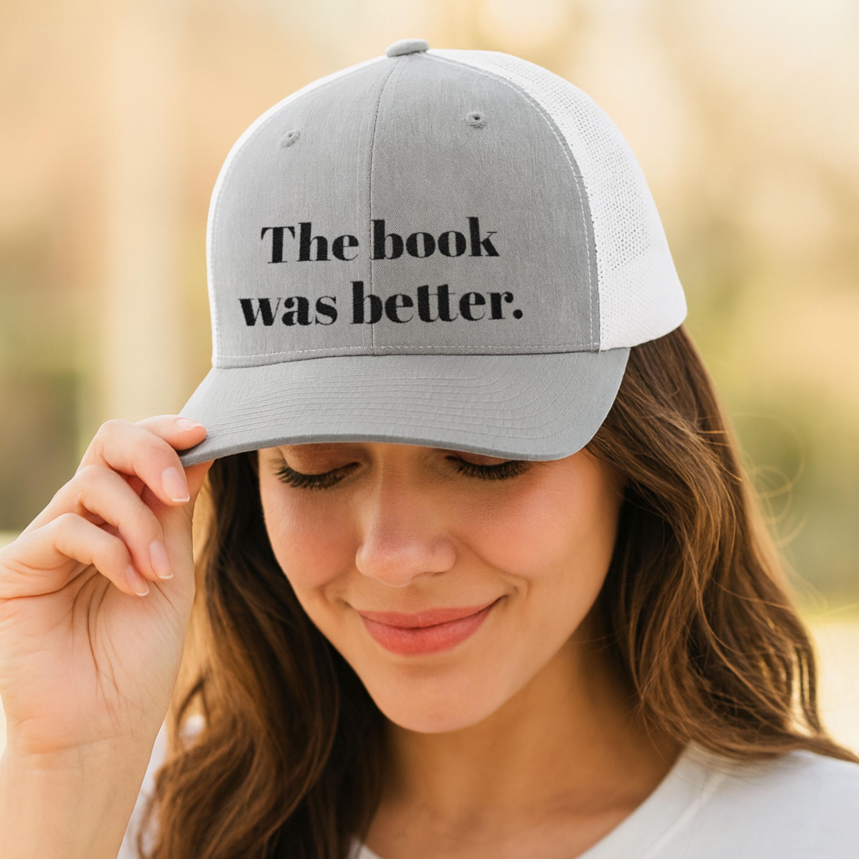 Book Lover Trucker Hat - 