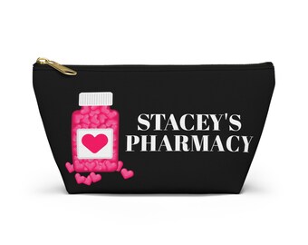 Personalized Medicine Bag, Medicine travel bag, medication storage, travel pouch, medication travel bag, medicine pouch, pill bottle bag