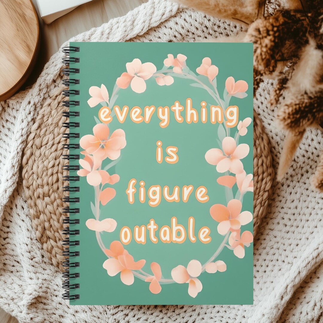Funny Motivational Notebook Spiral Bound 6x8 Positivity Journal for ...
