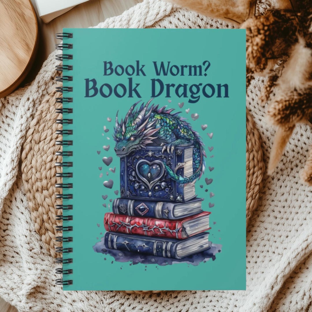 Fantasy Dragon Notebook for Writers Teens and Fantasy Lovers Spiral ...