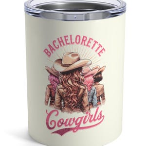 Personalized Western Cowgirl Bachelorette Tumbler  Bridal Party Cups Bride and Bridesmaid Gift