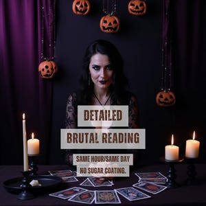 Brutale Tarot-Lesung | Ehrliche psychische Lesung | Gleicher Tag Tarot | Tarot Kartenlegung | Keine Zuckerguss | Schnelle und genaue Einblicke