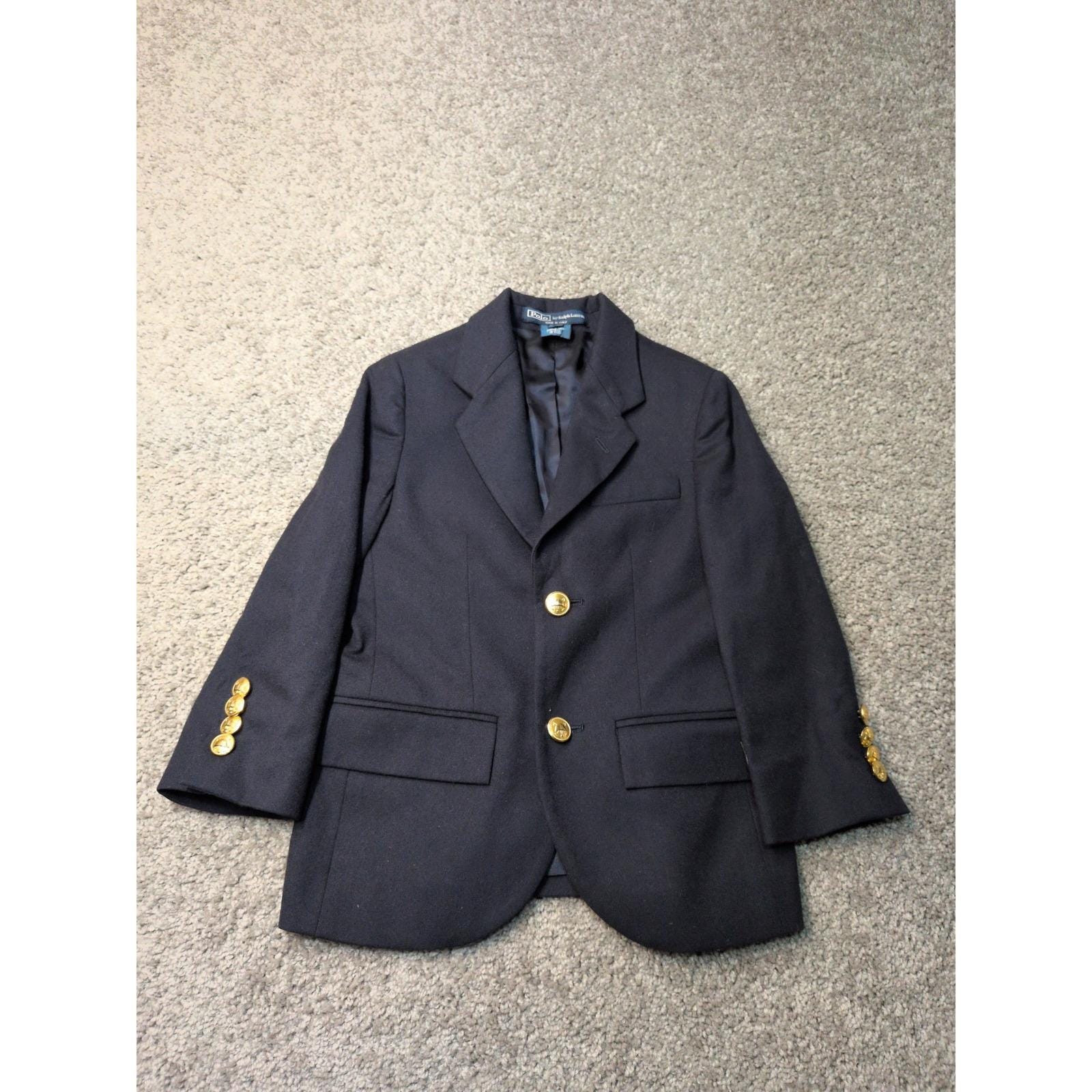 Ralph Lauren Navy Blazer - Etsy