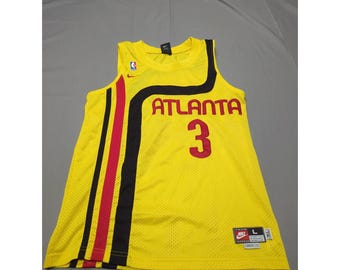Vintage Nike Men's Shareef Abdur-rahim Atlanta Hawks Green Jersey