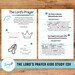 Prayer Guide Template Printable for Kids Christian Printable for Kids ...