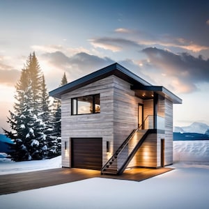 Detached Garage Apartment Suite Plan