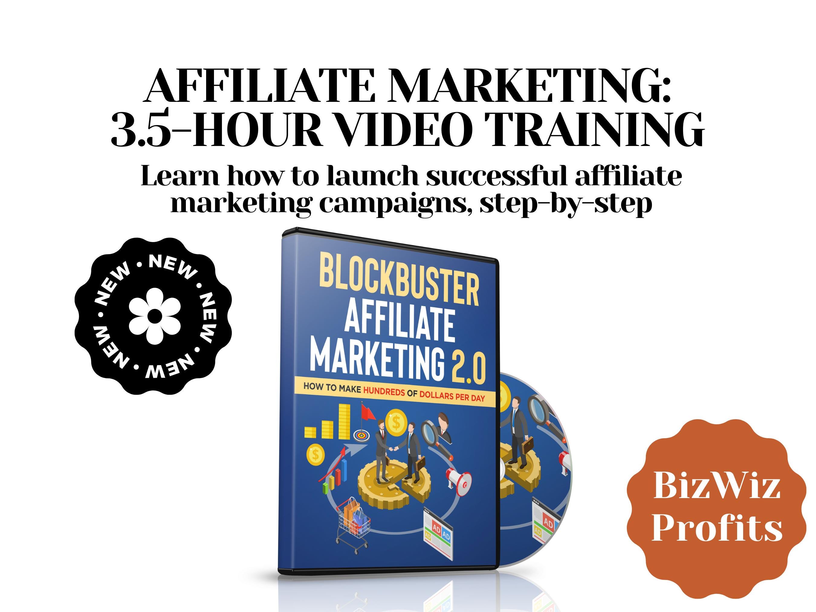 Affiliate Marketing 3.5-Hour Long Video Course Training, How to Make Money Online with Affiliate Marketing, Passive Income