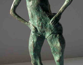 The Heart of a Dancer" bronze sculpture