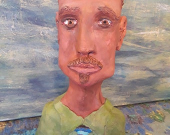 Jazz Man Affordable Art Sale Cleaning Studio