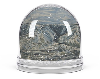 Schmelzendes Eis, Schneekugel Figur