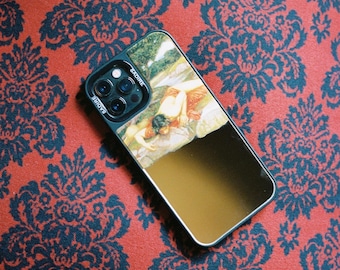 Narcissist Half Mirror Half Art Phone Case