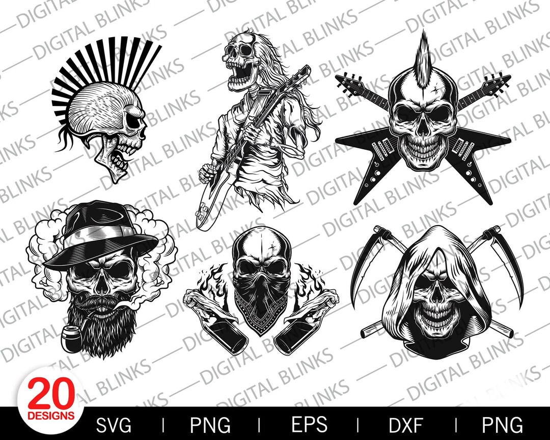 Skull Svg, Skull SVG Circuit, Skull PNG, Skull SVG Cut File, Skull ...