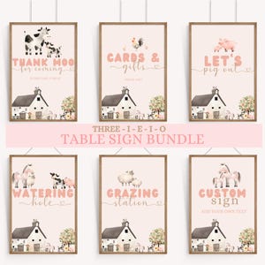 Instant Download | Digital File | Farm Party Printables | Farm Birthday Sign | Farm Birthday Decorations | Farm Welcome Sign 3 IEIO