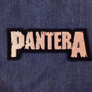 PANTERA embroidered patch Down Megadeth Slayer Metallica Damageplan Superjoint Ritual Sepultura Machine Head Lamb of God Anthrax Testament