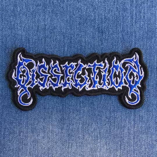 Dissection The Somberlain BLACK Border Woven Patch Officially Licensed