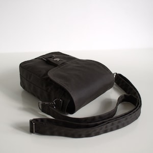 Otter Grey Waxed Canvas Fanny Pack, Hiking Hip Bag, Handmade