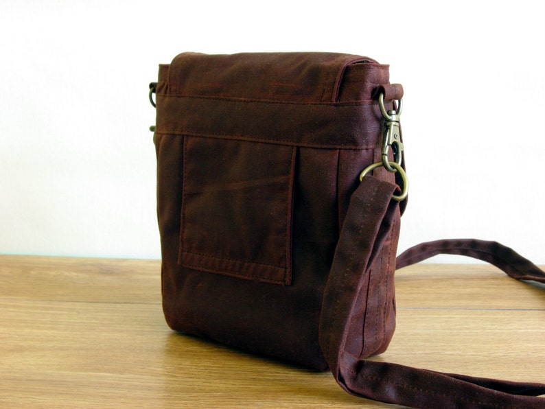 Waxed Canvas Pouch Waxed Canvas Hip Bag Waxed Canvas Bag Etsy