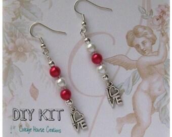 DIY Earring Making Kit with Step by Step Instructions Love and Pearls