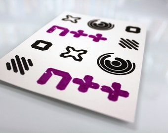 Limited Edition N++ Monogram Print