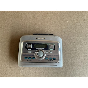 AIWA TX591 Digital Tuner Radio AM/FM  Autoreverse Cassette Player Tested Works