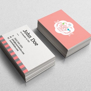 Diseño de tarjetas de visita