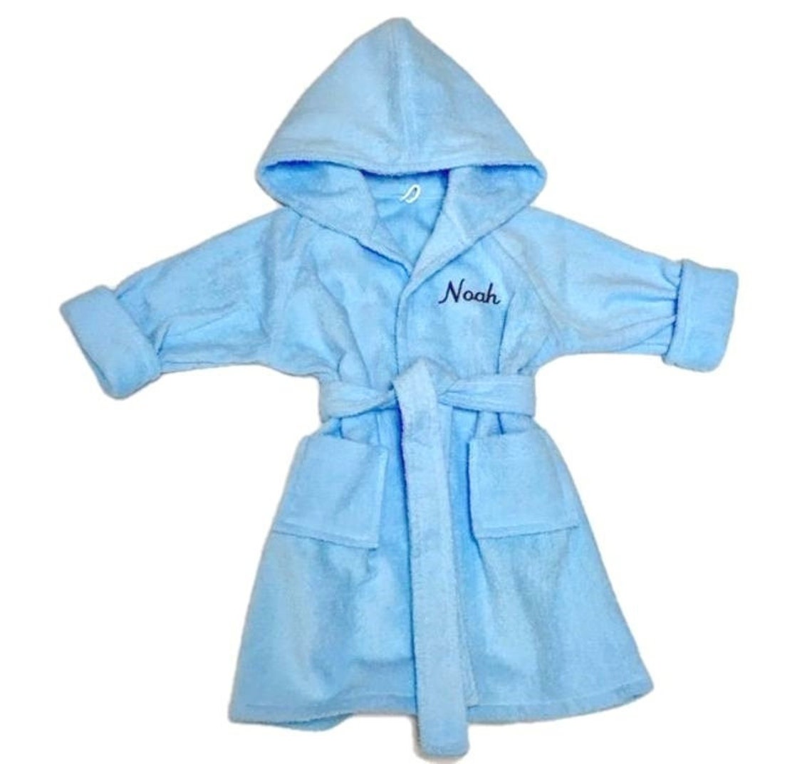 Personalized Handmade Baby Bathrobes. Etsy