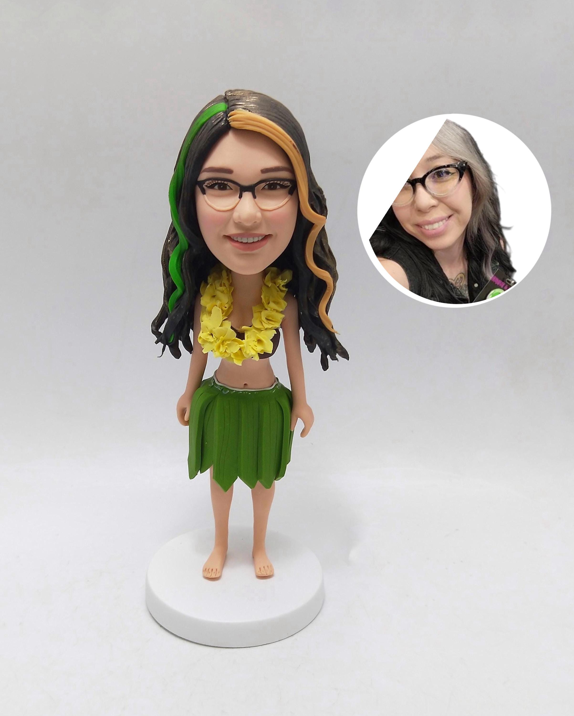 Hula dancer figurine - Etsy 日本