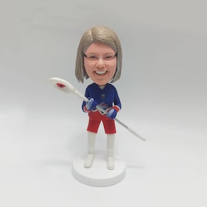 Custom Hockey Player Bobblehead,personalized hockey figure for sports fans, athletes and coaches as a birthday gift,Gifts For Hockey Lovers