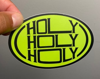 Pegatina Santo Santo Santo Cristiano, Pegatinas de fe, Botella de agua, Ordenador portátil, Calcomanías para diarios bíblicos, Escrituras, Versículo de la Biblia, ENVÍO GRATUITO