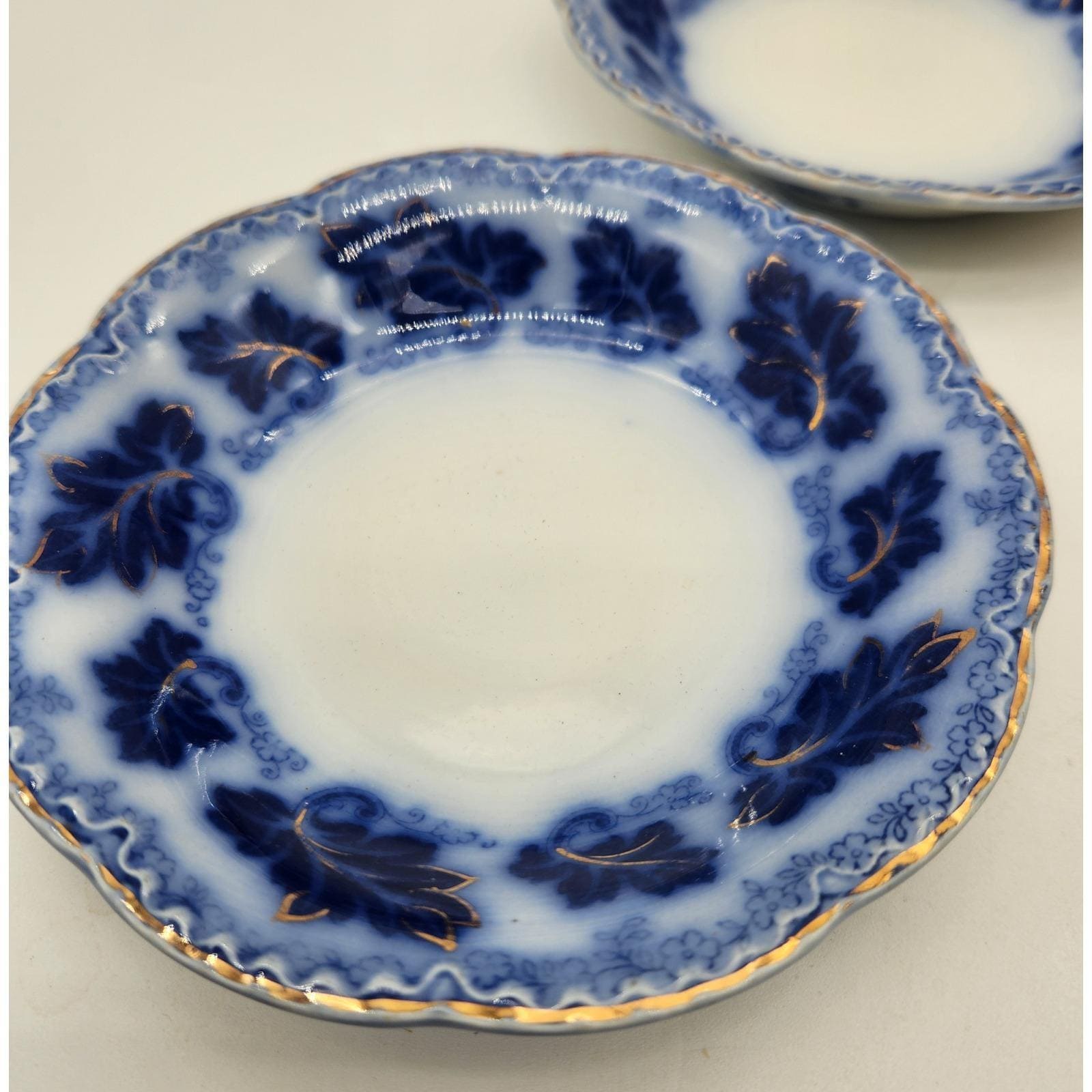 C*k様 英国アンティーク19世紀 ジョンソンB ノルマンディーフローブルー皿 Johnson Flow Blue Normandy - Etsy